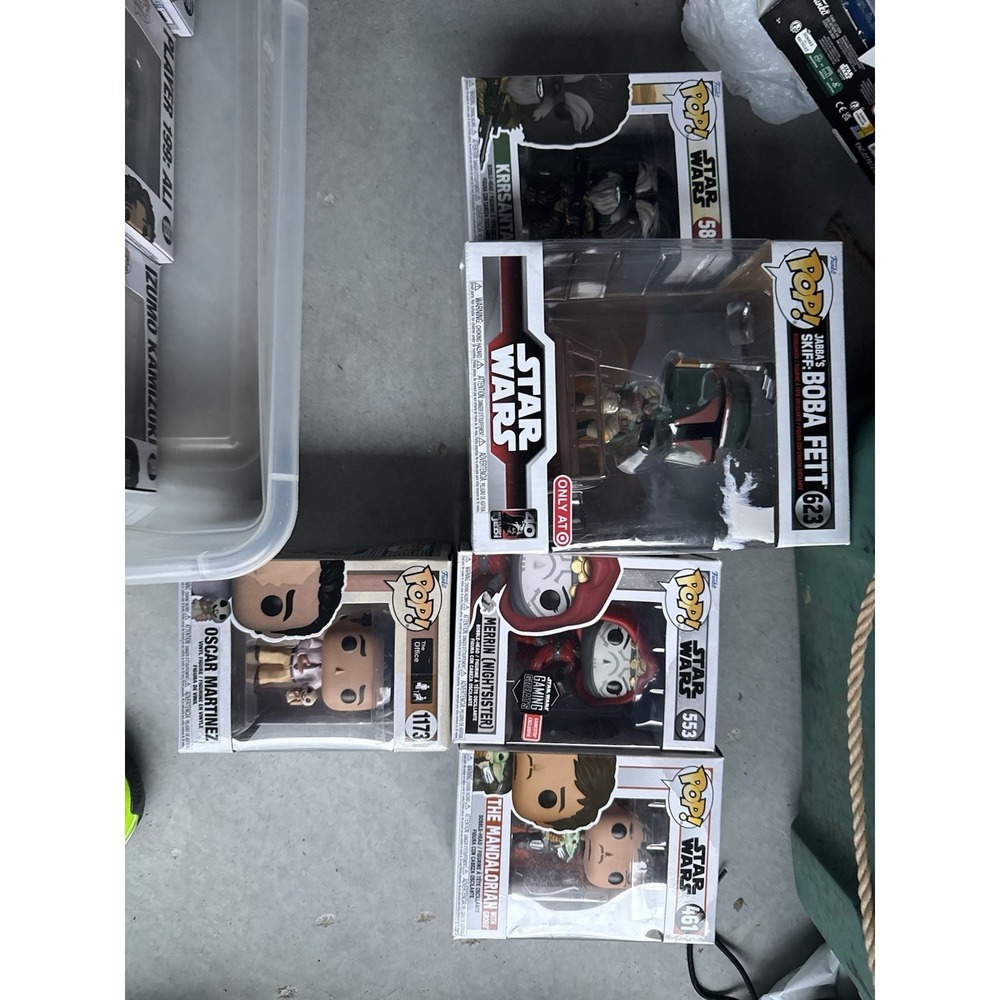 Funko Pop Lot 20+ Star Wars The Office Naruto Squid Game Walmart Exclusives READ - Picture 8 of 9